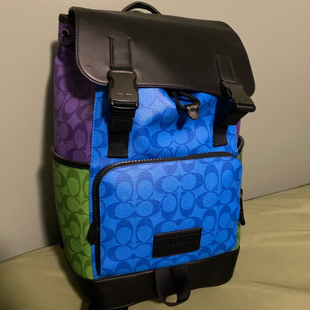 Coach Colorblock backpack